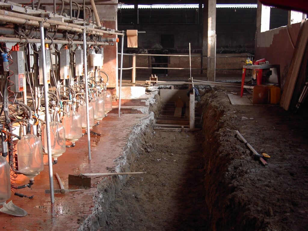 Ristrutturazione sala mungitura