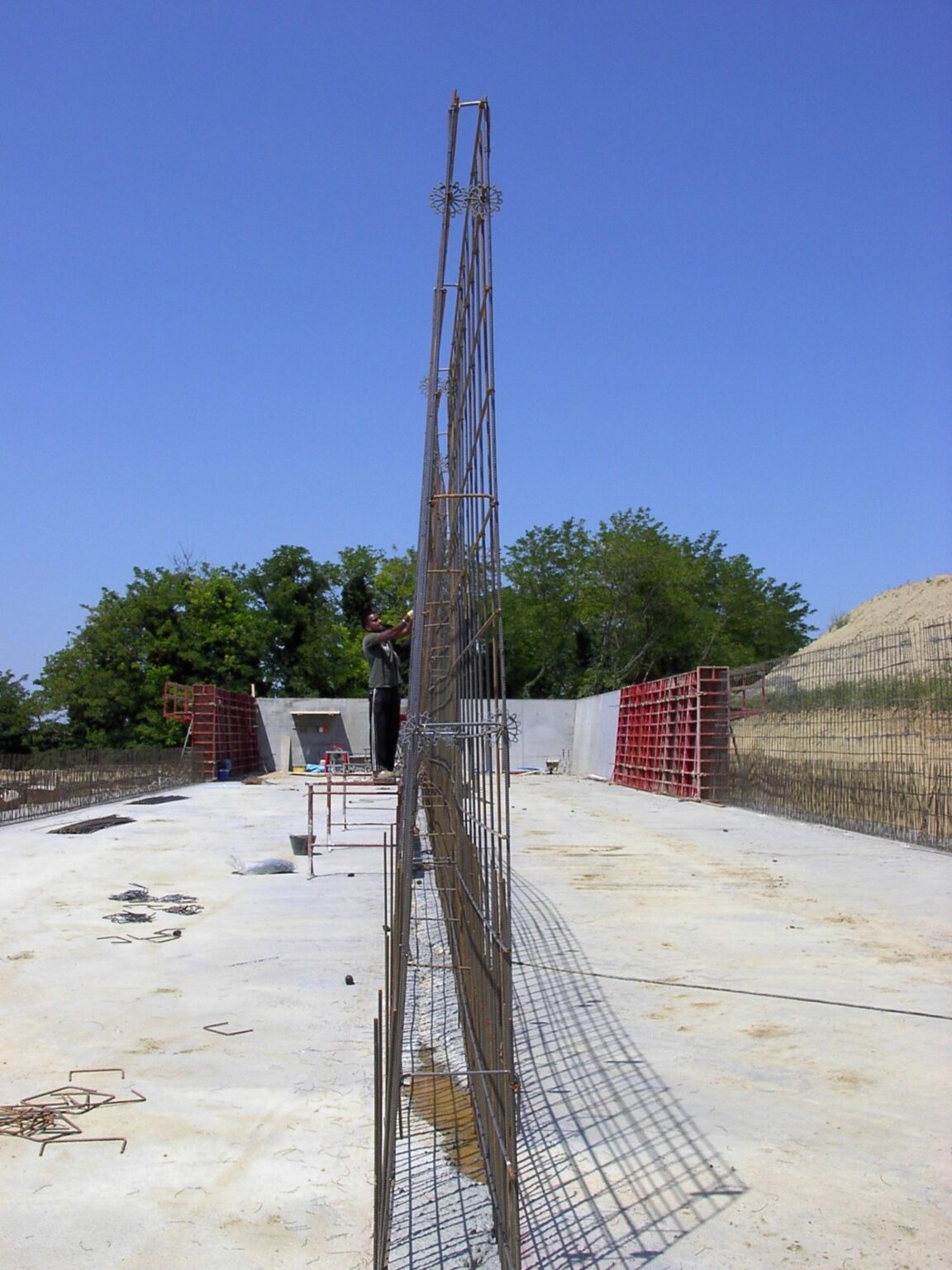 Trincea silos orizzontale