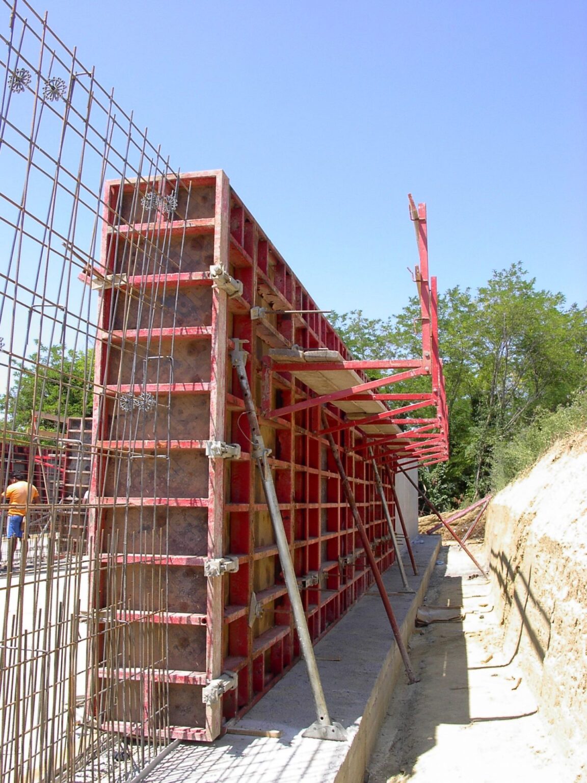 Trincea silos laterale