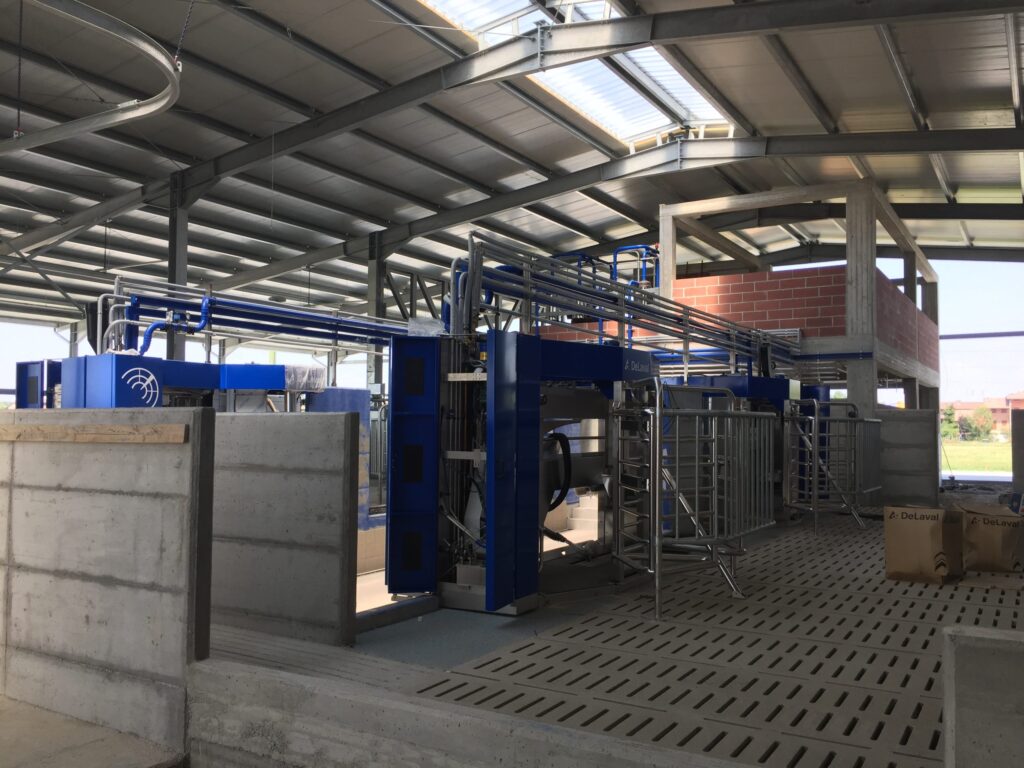 Zona robot DeLaval vista